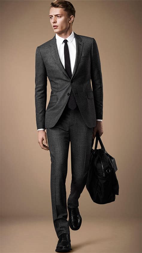 burberry suit men